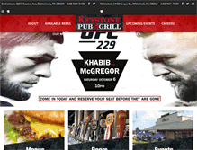 Tablet Screenshot of keystonepub.com